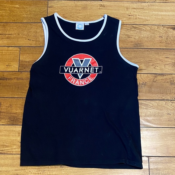 Vuarnet vintage Black and White Logo Tank - Picture 1 of 4